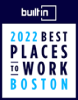 Builtin Boston Best Place to Work 2022